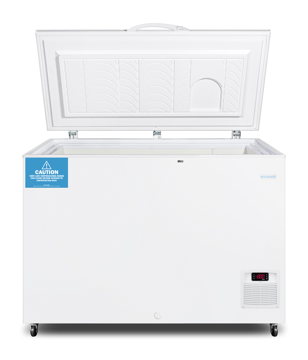 -86 C capable ultra low chest freezer for laboratory and life science storage